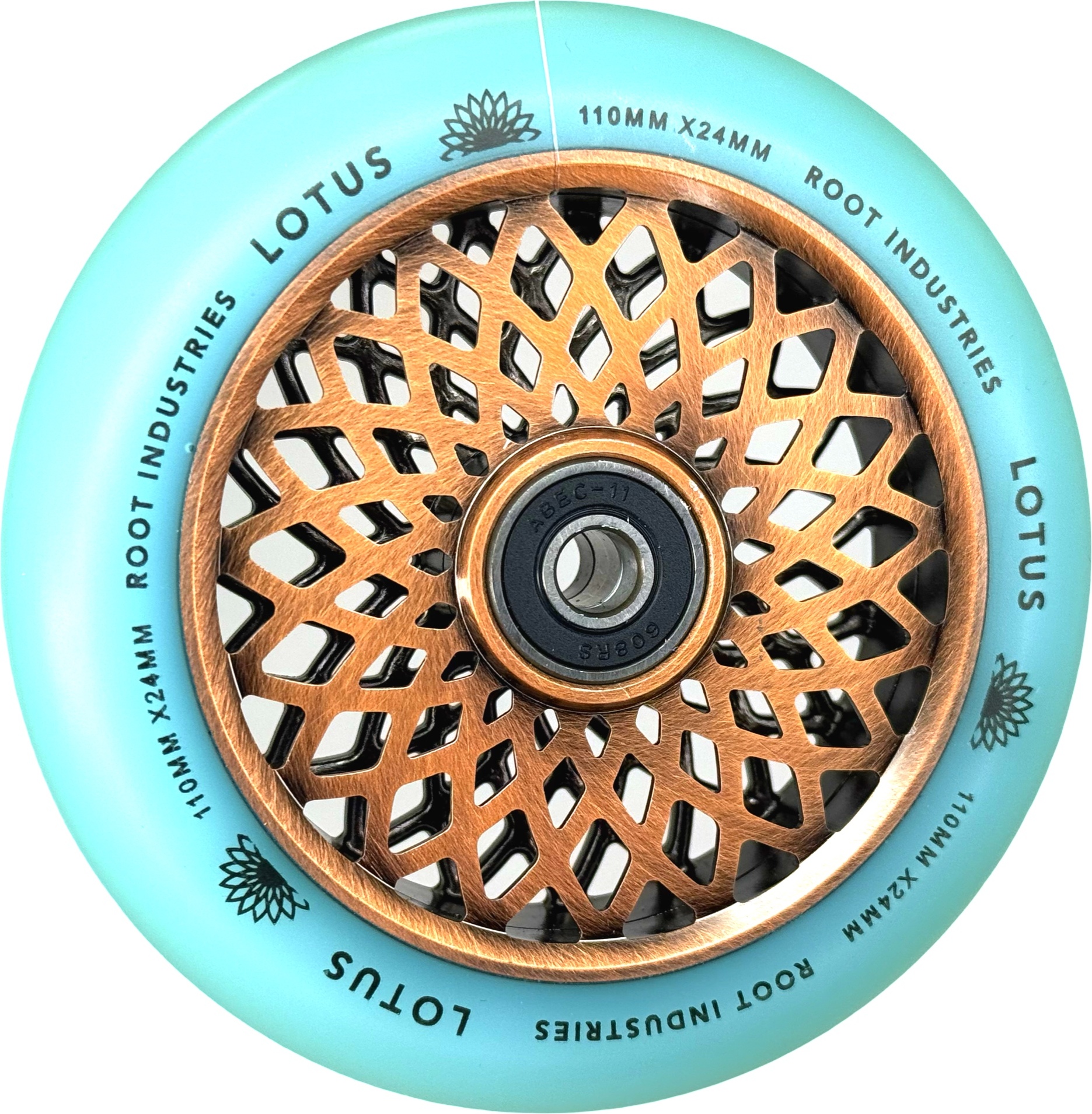 Sonstige Root Industries Lotus Stunt-Scooter Rolle 110mm Kupfer/PU Isotope