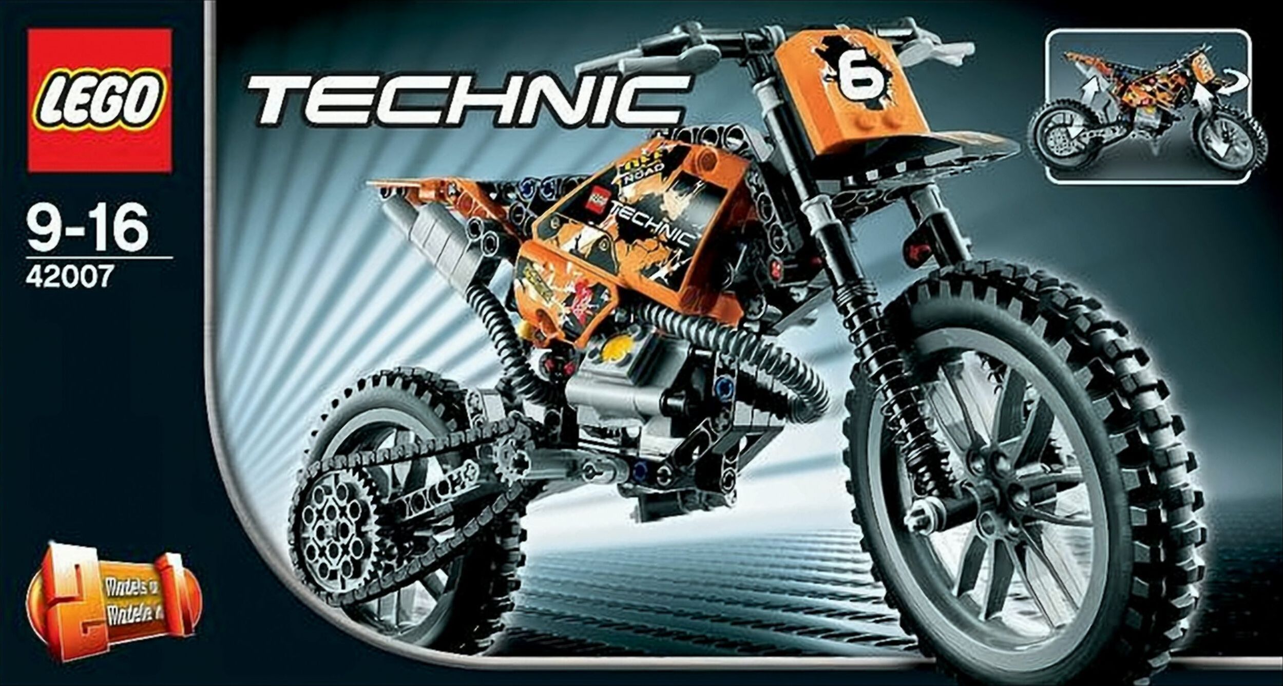 Lego 42007 Motocross Bike
