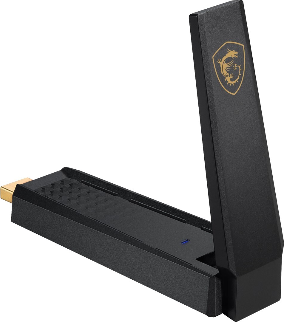 MSI GUAXE54 Clé USB MSI AX E5400 WiFi Adaptateurs wifi