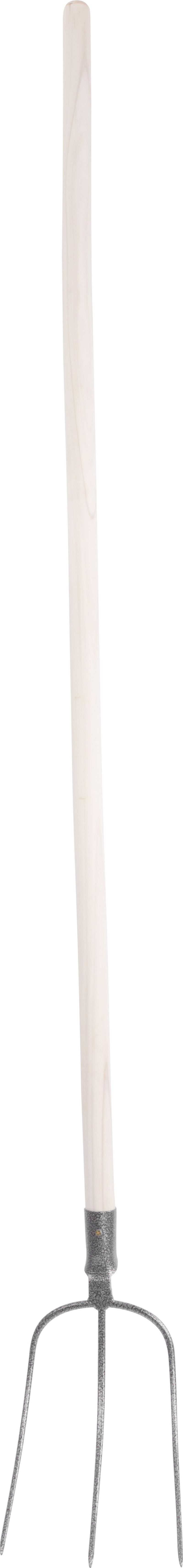 STREND PRO Gabel F103KX.WH, 3-zinkig, KomaXit, mit Stiel