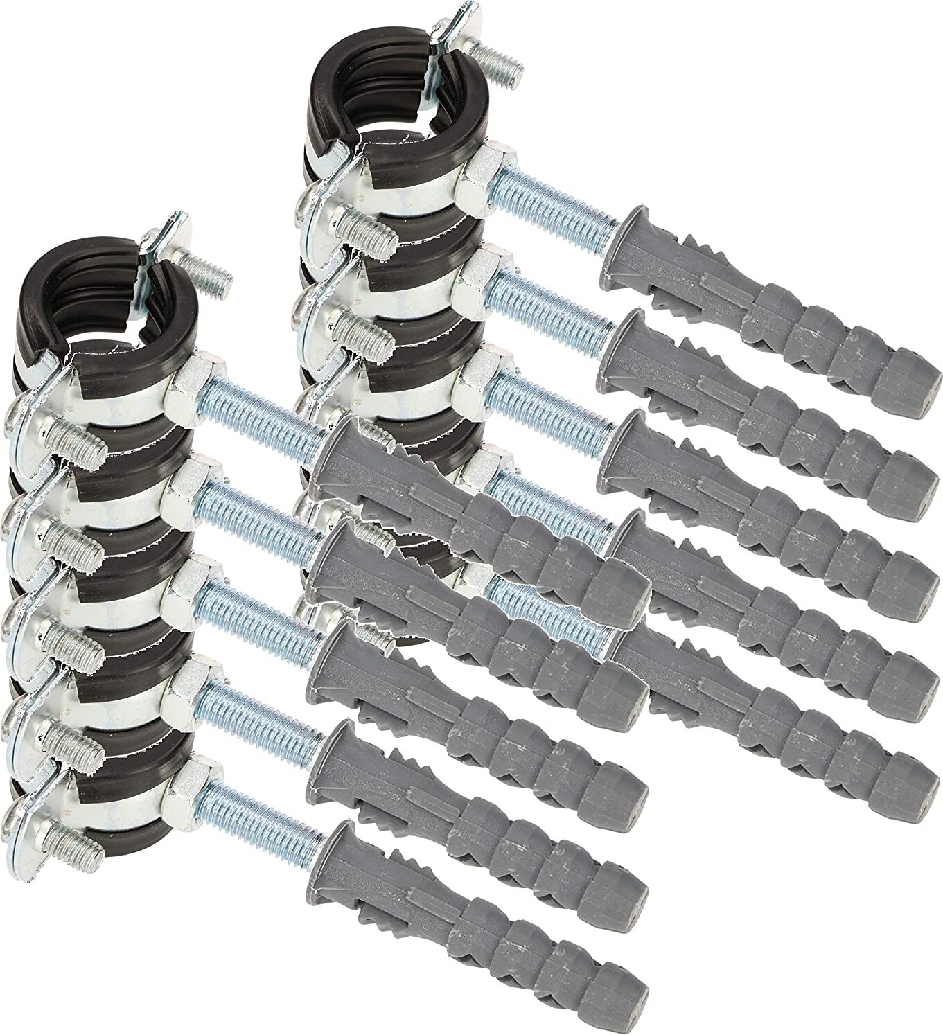 Kit di 10 connettori per serra e morsetti a membrana, 22 mm