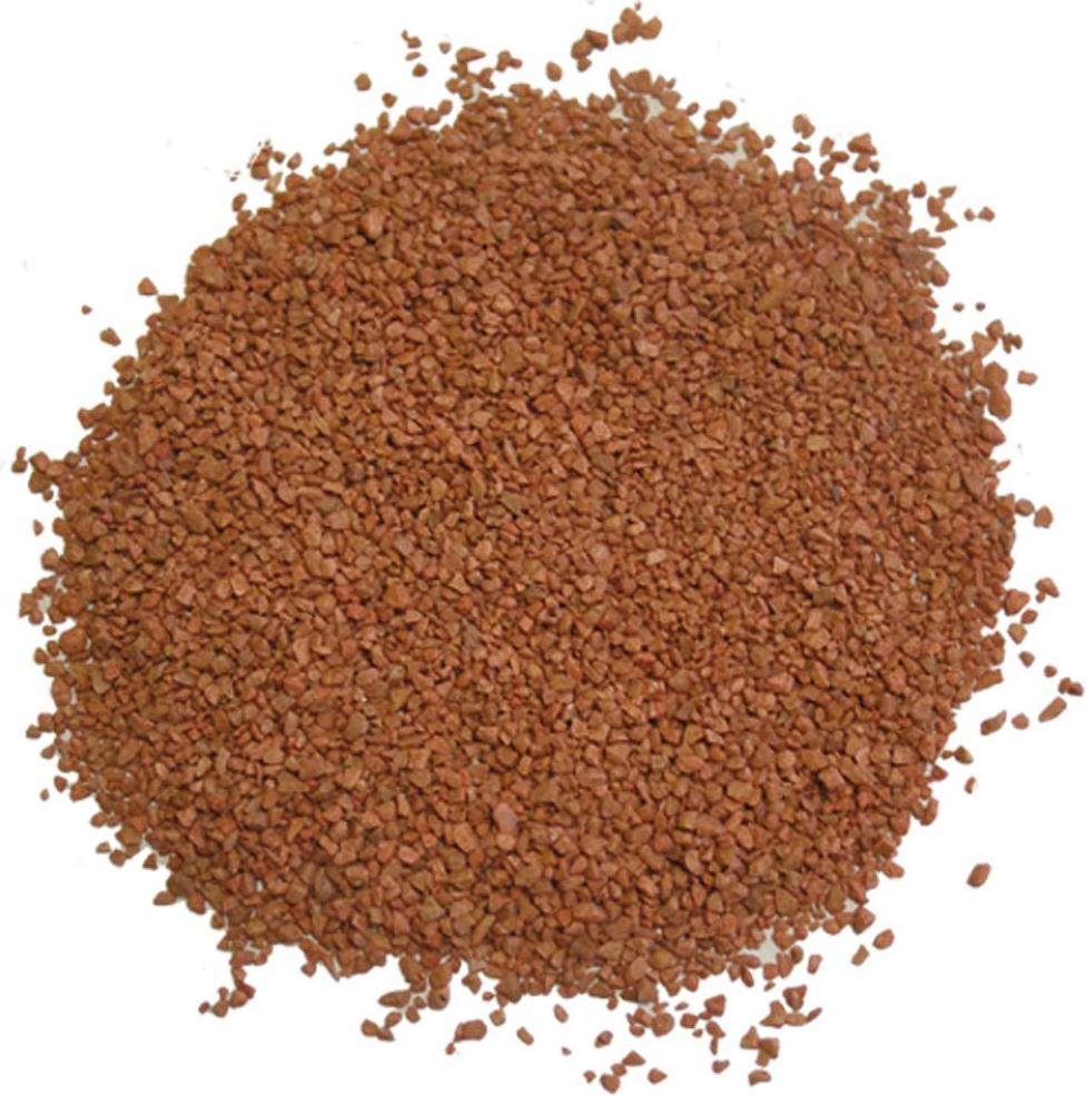 Hobby Terrano Kalzium Bodengrund, rot, Ø 2-3 mm, 5 kg 34073