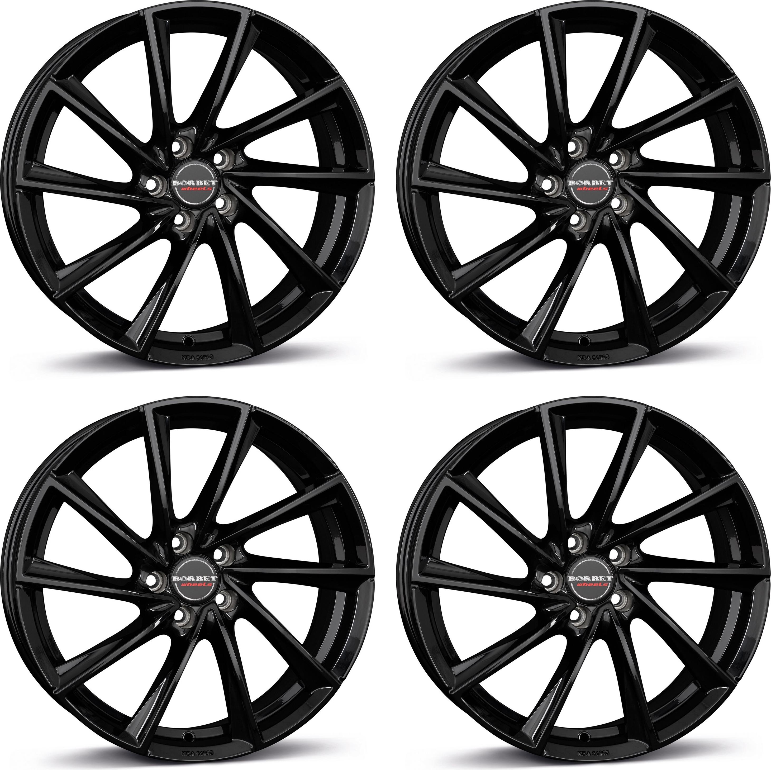 4 Borbet Felgen VTX 8.0x18 ET48 5x114.3 SW für Infiniti Q50 5x114.3 SW für Infiniti Q50 Aluräder 4-VTX 80848114,3572,5BG