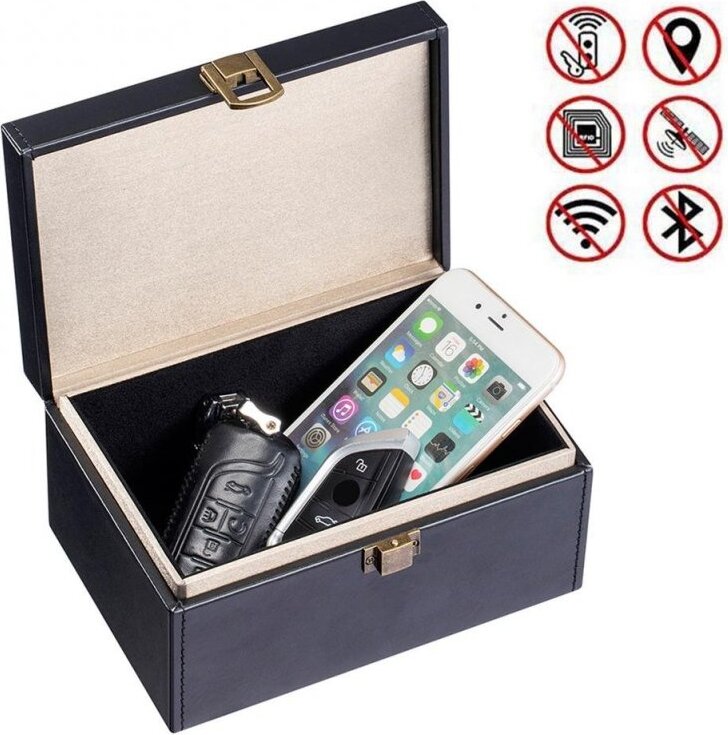 Faraday-Box Secutek für Fernbedienung von einem Auto ALI5