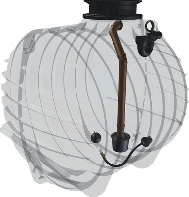 GreenLife Erdtank zur Regenwasser-Rückhaltung/-Retention 6.000 Liter G0001736