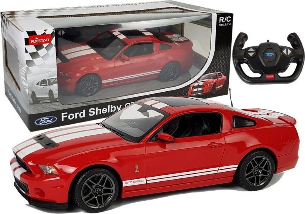 Auto R/C Ford Shelby Rastar 1:14 Rot