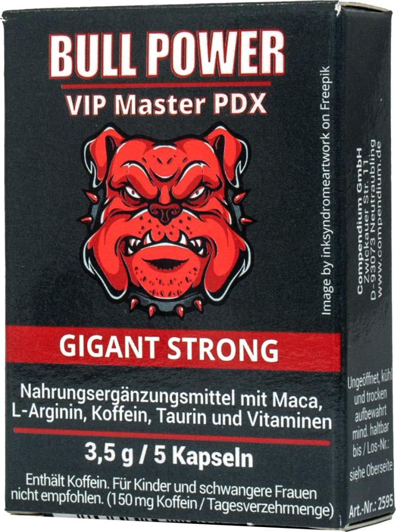 Compendium Bull Power - Energie-Kapseln zur Leistungssteigerung