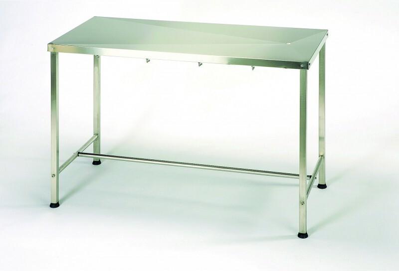 Fazzini srl Veterinär tiermedizinischer Behandlungstisch 130 x 60 cm, Edelstahl 02.2901.00