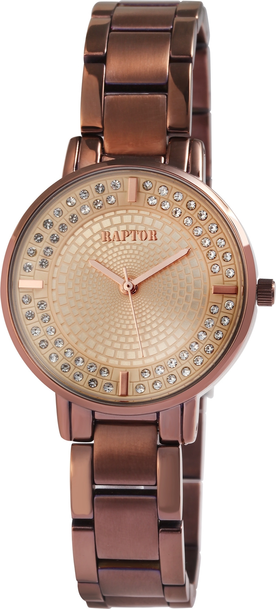 Raptor Damenuhr "Nahida" mit Edelstahlarmband