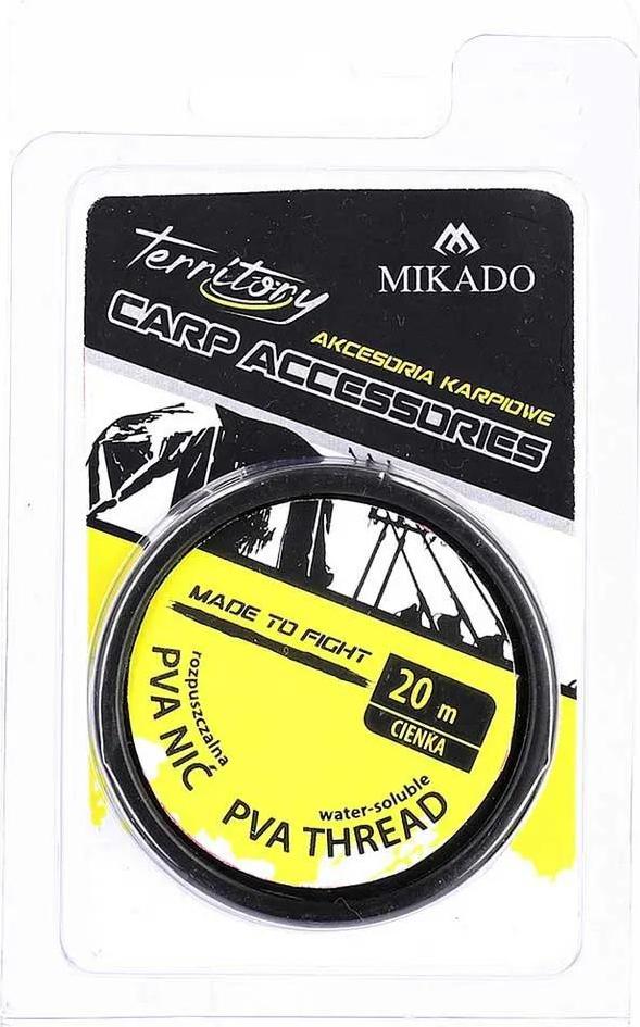 Mikado Pva Thin Pva-futternetz 20 M Gelb Gelb One Size APV-STR-1