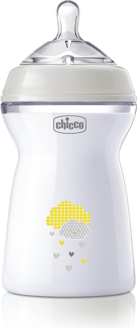 Chicco Natural Feeling Babyflasche 330 ml Grau 00081335300000