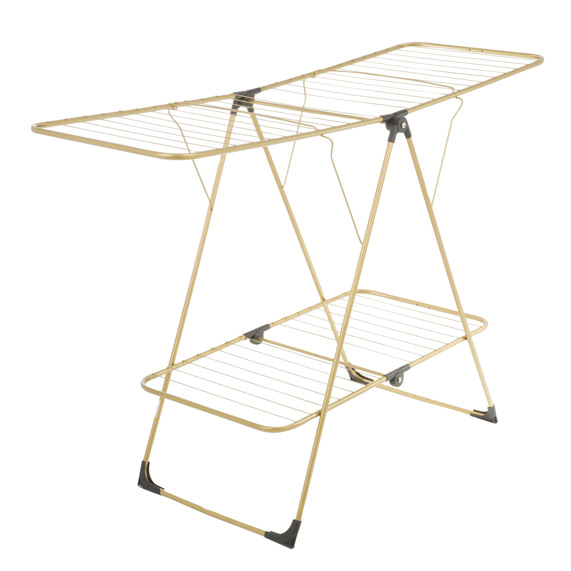 Wäschetrockner Wäschständer A300 163 x 62 x 114 cm gold VELKEA