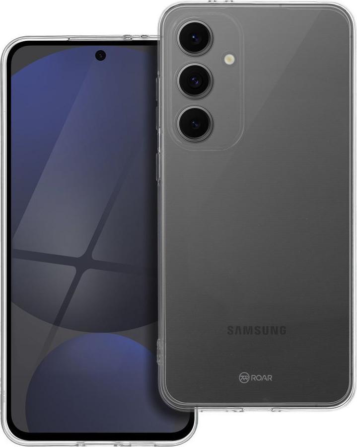 Puzdro na mobilný telefón Jelly Roar - vhodné pre Samsung Galaxy S24 FE 5G transparentné