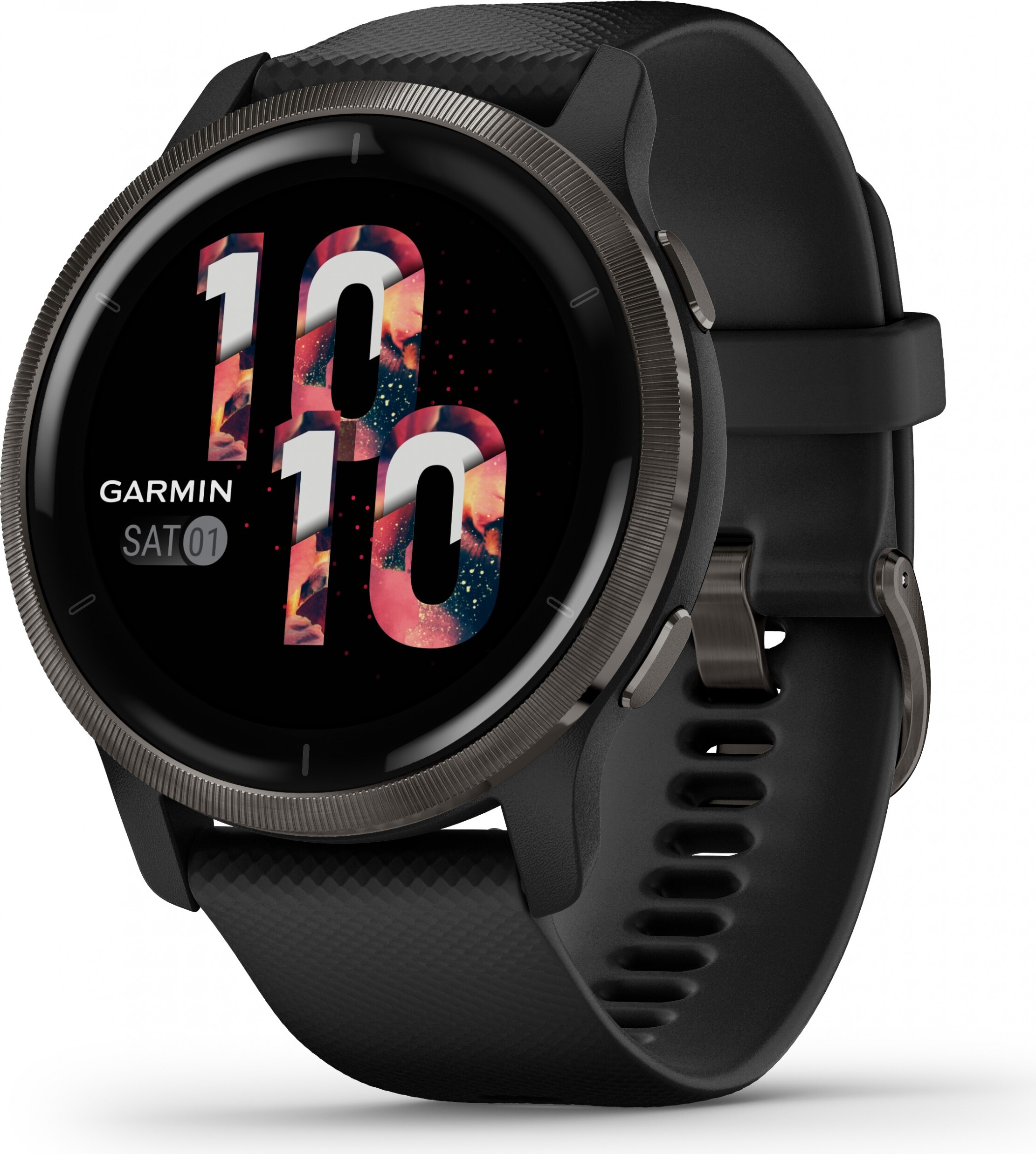 Bracciale in silicone per Garmin Vivoactive 3 Black - INF