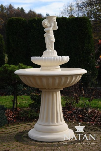 AEA Springbrunnen Garten Teich Brunnen Stein Steinbrunnen Gartenbrunnen Fontaine Neu JVM4062292043413