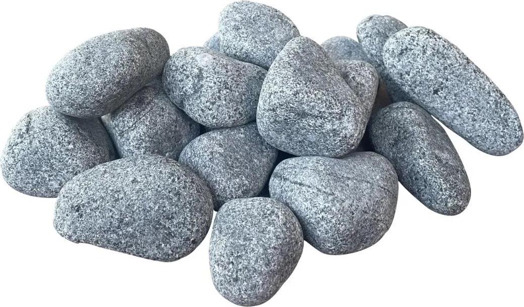 Huum-Saunasteine, 15 kg, abgerundet (3–5 cm)