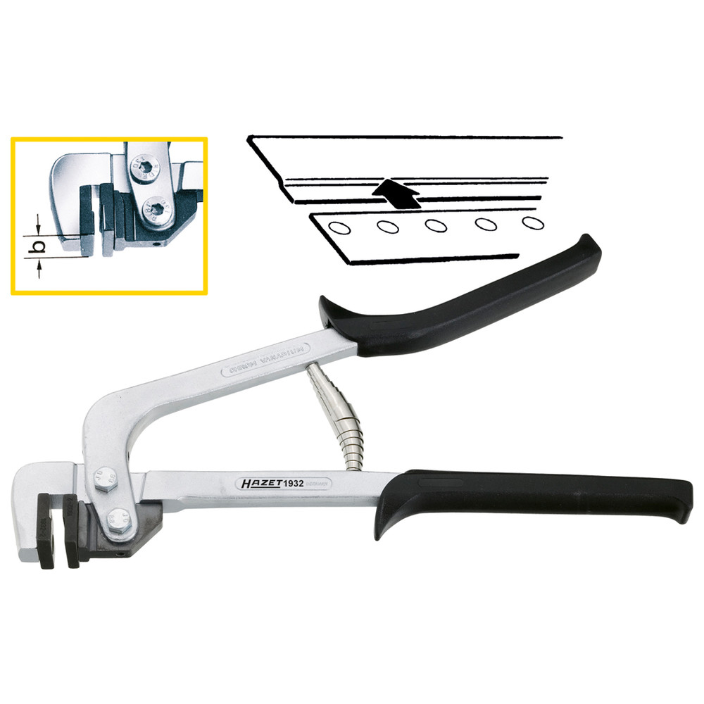 Hazet Absetz-Zange, 30 mm Spannbackenbreite 1932-2