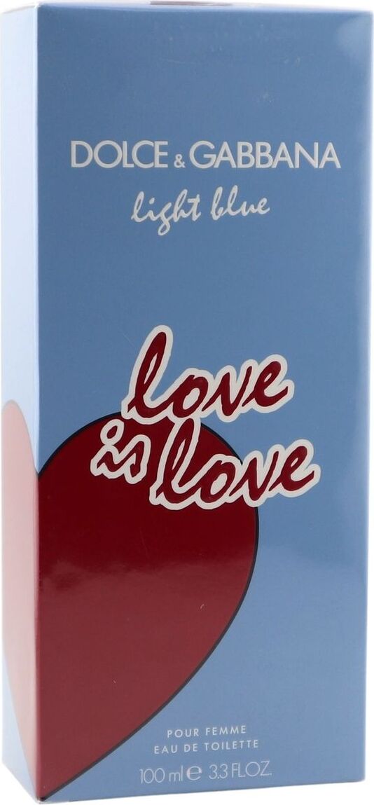 Dolce & Gabbana D&G Light Blue Love is Love Pour Femme toaletná voda v spreji 100 ml