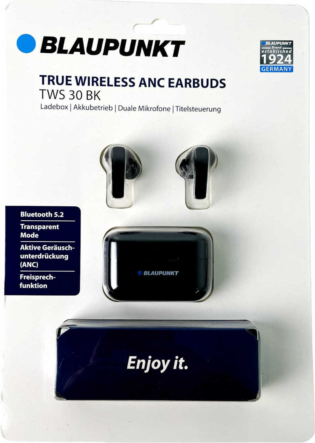 Blaupunkt TWS 30 BK In Ear Kopfhorer schwarz