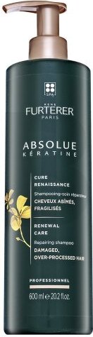 Rene Furterer Absolue Kératine Repairing Shampoo posilujúci šampón pre veľmi suché a poškodené vlasy 600 ml