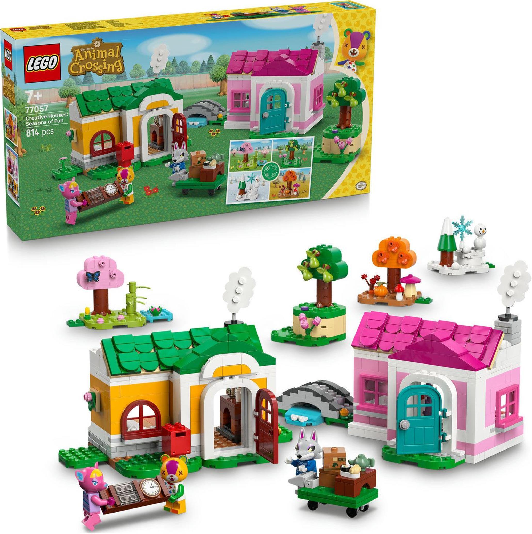 LEGO Tvorivé domčeky: Obdobia zábavy, Stavebnica, 7 rok / roky, Plast, 814 kusov, 1,29 kg