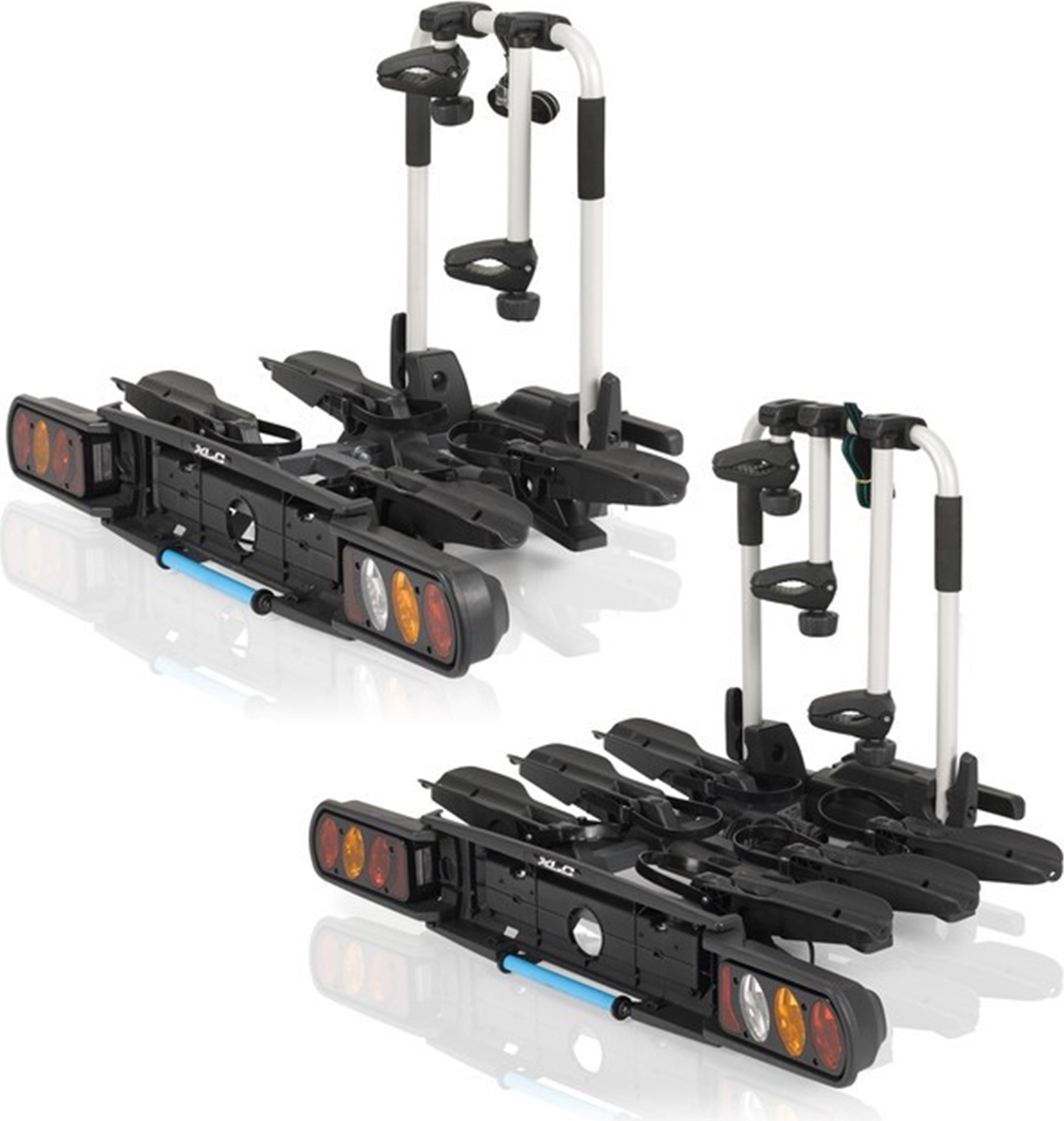 XLC Heckträger Beluga f. Kupplung für 2 E-Bikes für rechtsverkehr 2503312000
