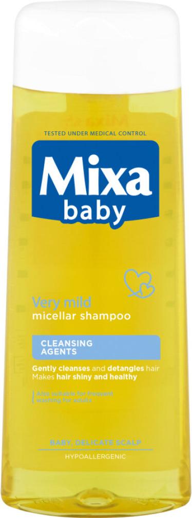 Mixa Sehr mildes mizellares Shampoo Baby ( Sehr mildes mizellares Shampoo) - Volumen: 300ml