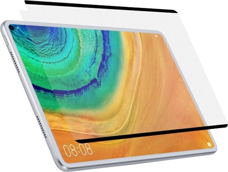 INF Nano Vakuum Haftfolie für Huawei M6 10.8 Transparent PET Schreibschutzfolie 1 Stück 389238