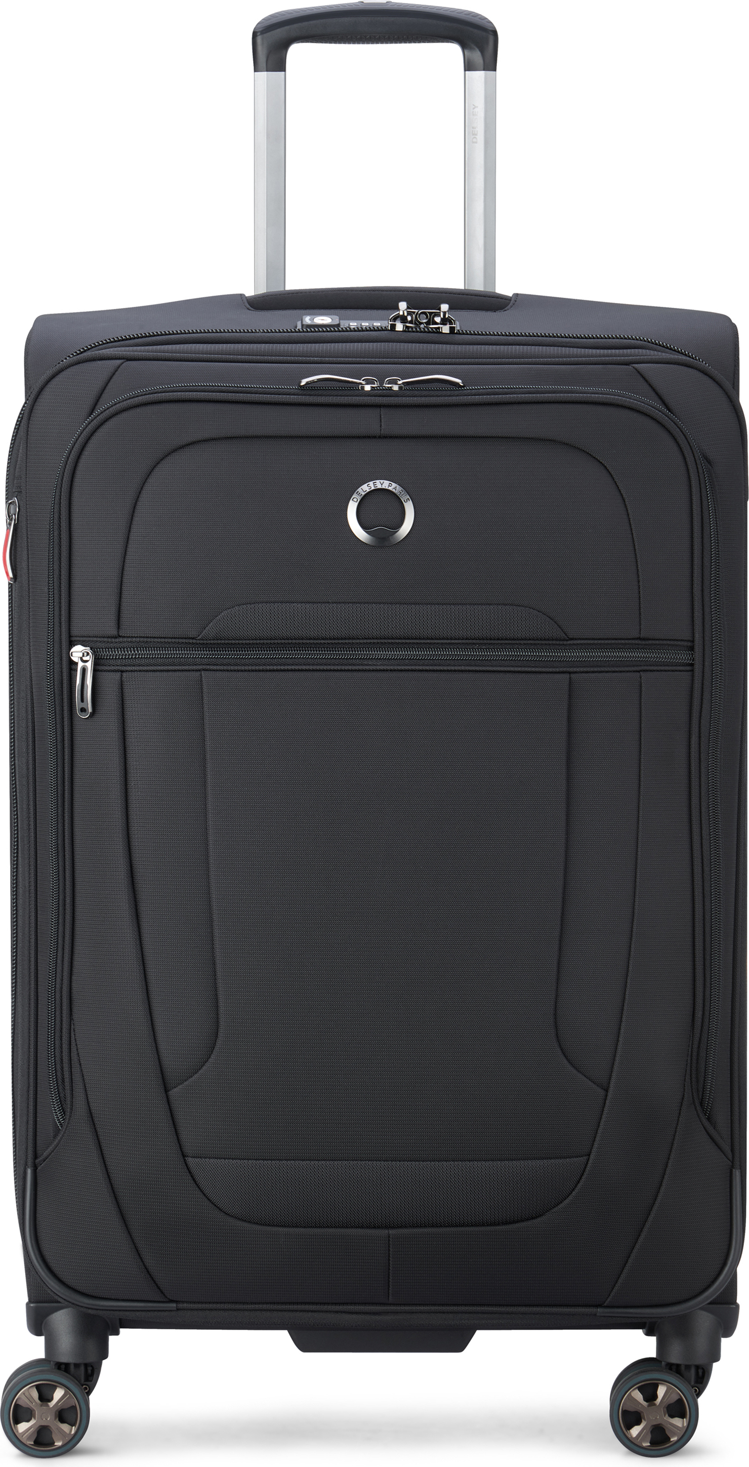 DELSEY PARIS - Helium DLX - Soft Cabin Case Expandable, black, M, Expandable case 239782000