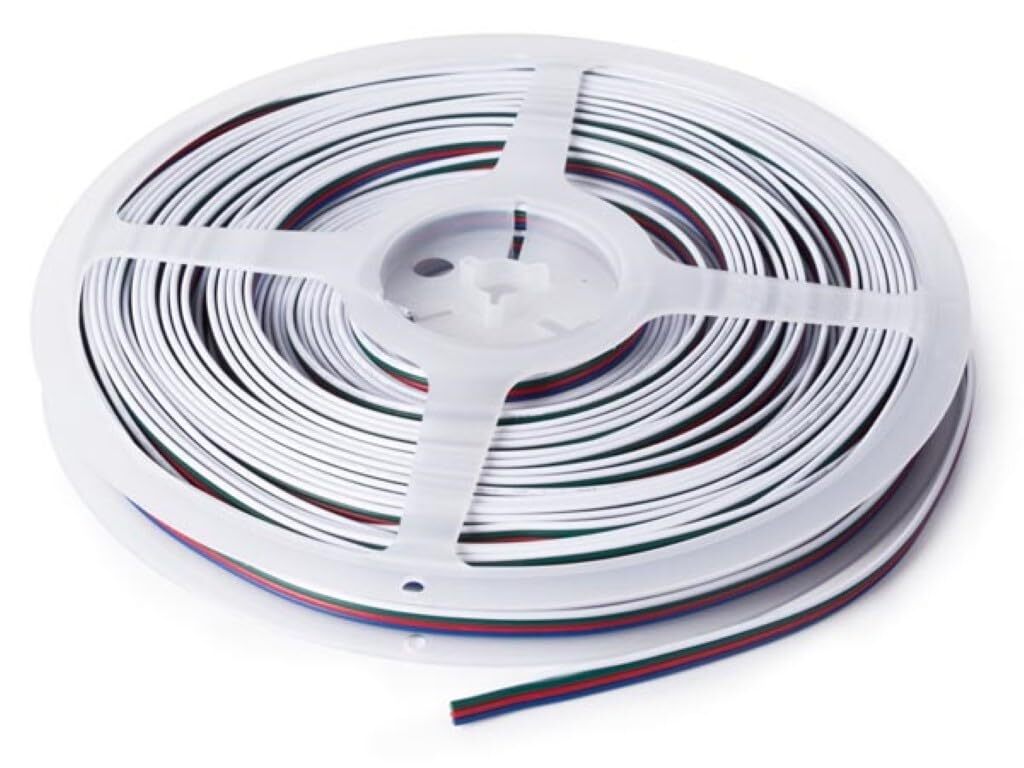 Velleman Group nv Velleman RGB-KABEL FÜR LED-STREIFEN - 4-ADRIG - 4 x 0.33 mm² - 25 m CHLWIREN