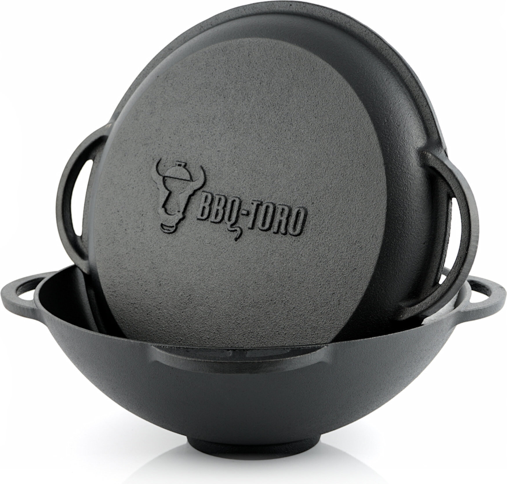 BBQ-Toro Gusstopf Kazan mit Deckel 12,1 Liter