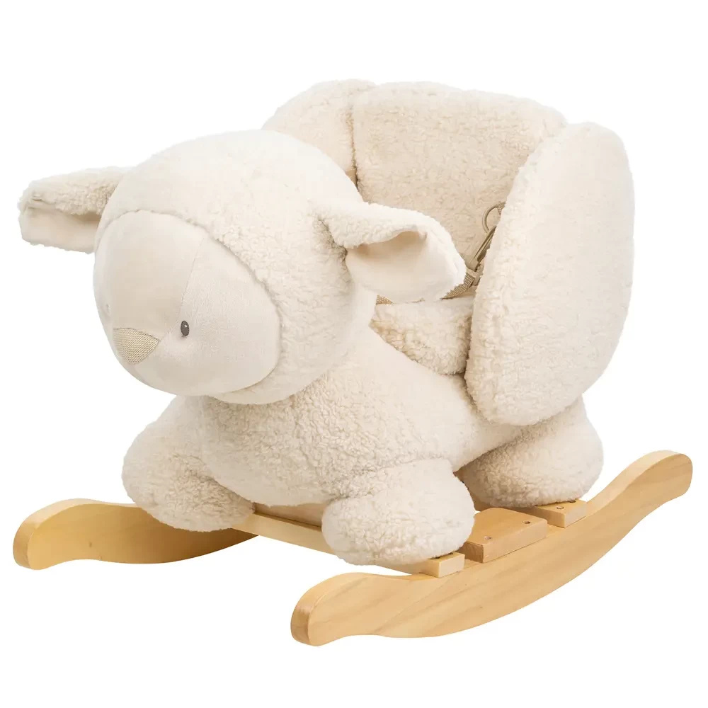 Nattou - Schaap Teddy - Schaukelpferd Plüsch ab 10 Monate und älter
