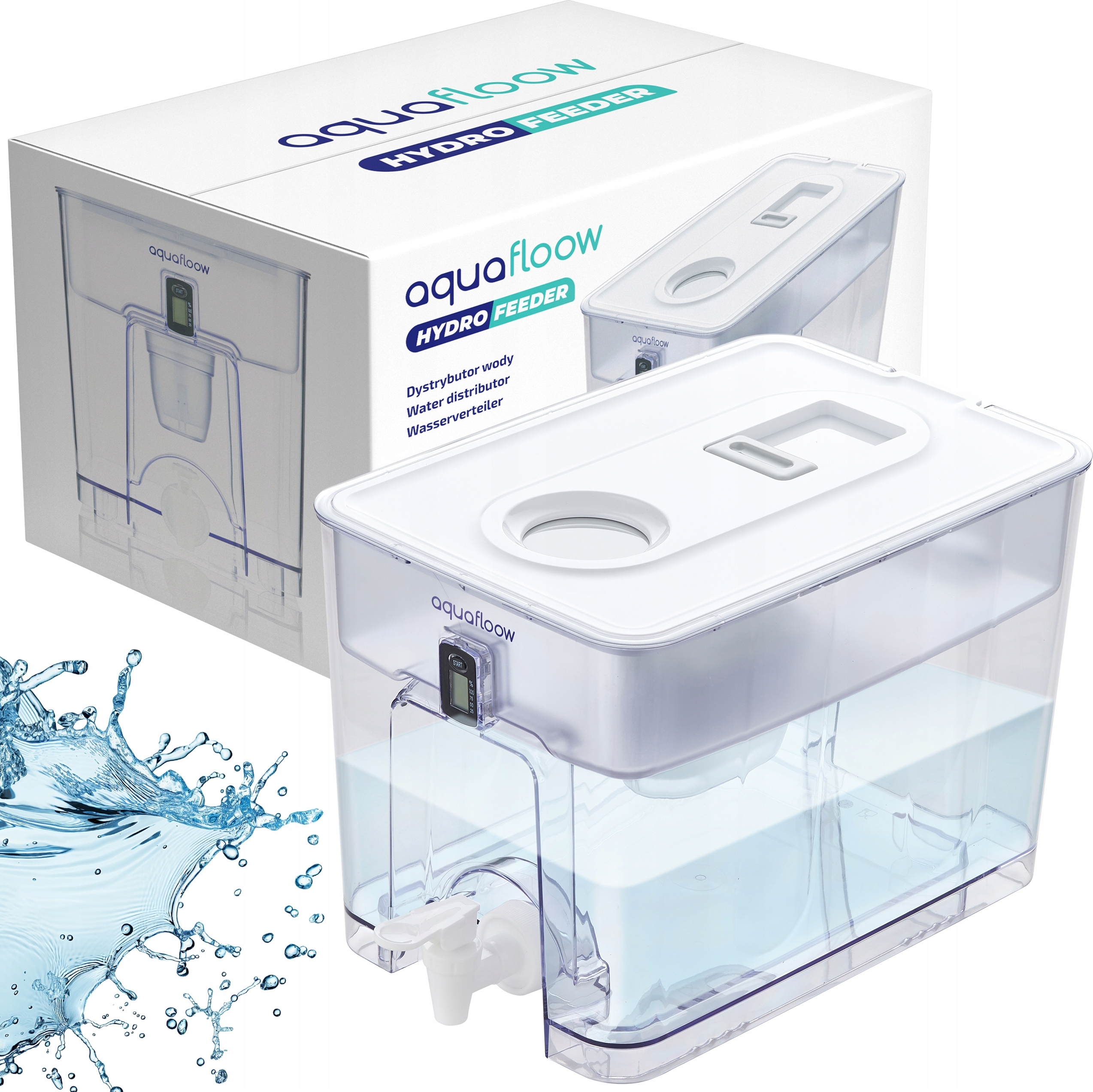 Aquamax Lot De 12 Cartouches Filtrantes À Eau Compatibles Avec Brita