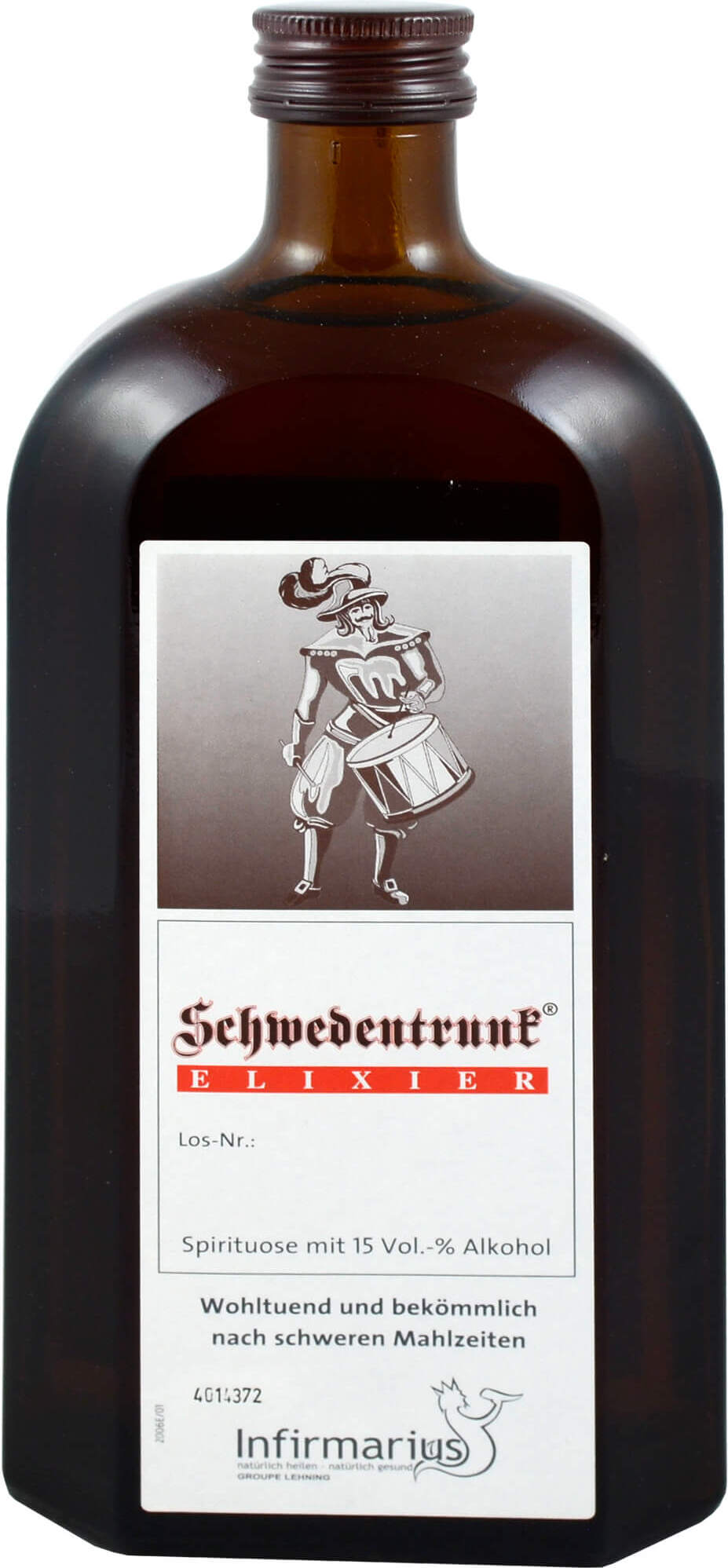 Infirmarius GmbH, Deutschland Schwedentrunk Elixier wohltuend und bekömmlich nach schweren Mahlzeiten, 250 ml Lösung 02029999