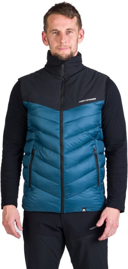 Weste NORTHFINDER Filippo tintenblau-schwarz Blau L