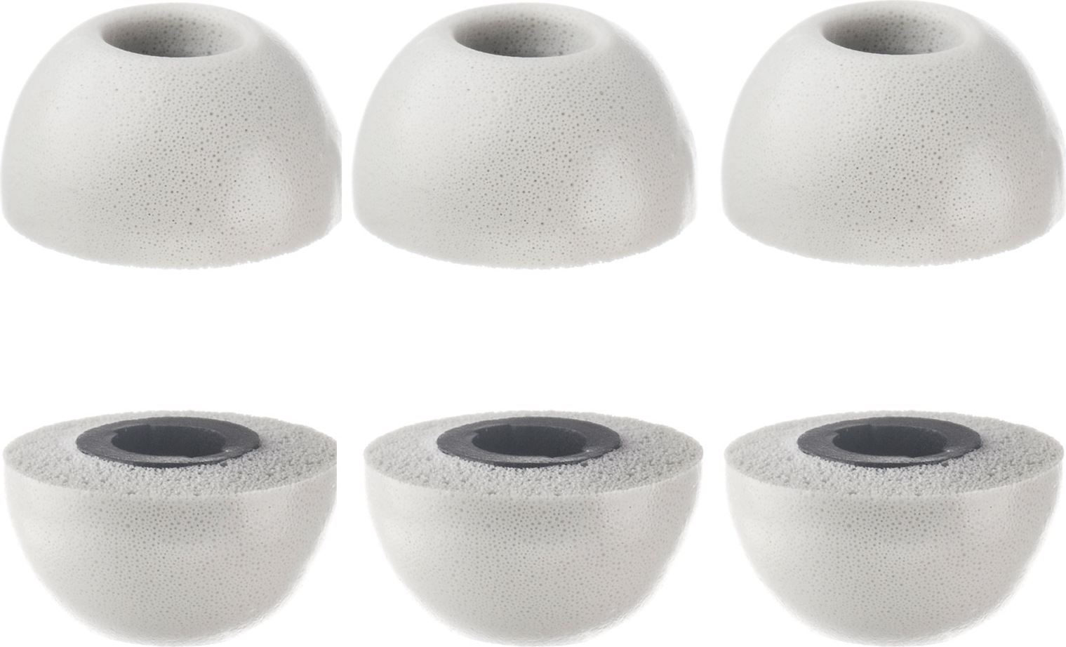 INF Náhradné ušné koncovky s pamäťovou penou pre Samsung Galaxy Buds Pro Šedá