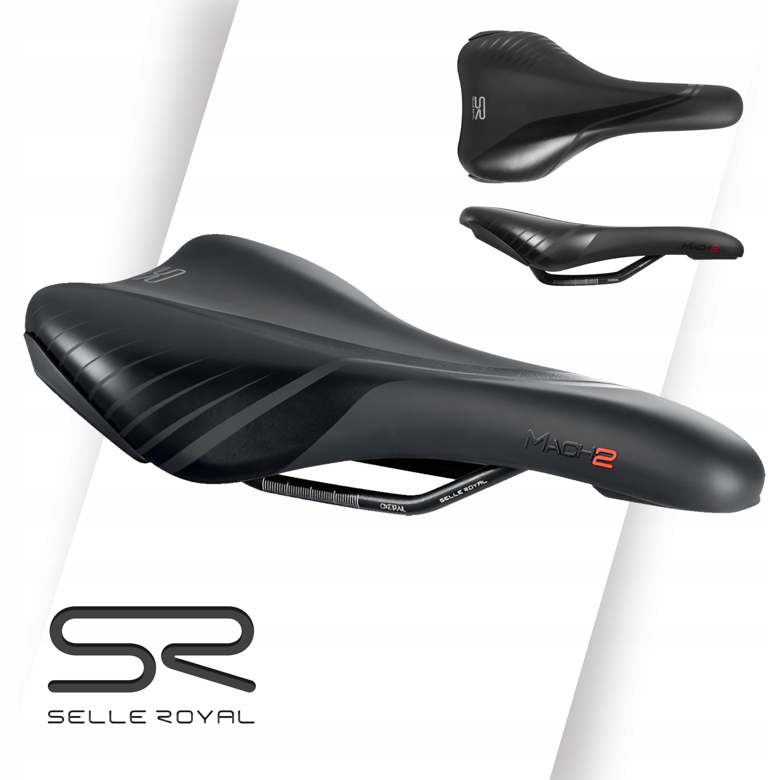 Selle Royal Mach 2 Leichter MTB Trekking Fahrradsattel Athletisch