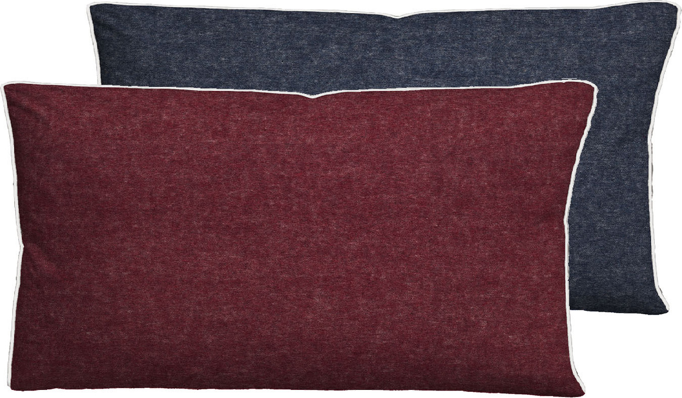 biberna 0840500 Melange-Flanell Bettwäsch UNI color: rost, size: 1x 40x80 cm