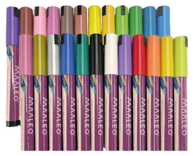 Maaleo 25790 Acrylstifte, 24er-Set