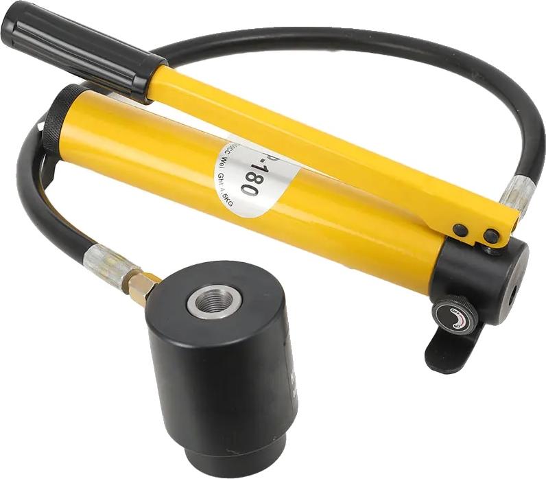 Hydraulický razník, tlak 15 ton, všestranné rezné nástroje, odolná oceľová konštrukcia