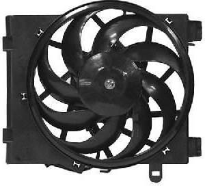 VAN WEZEL Ventilátor, kondenzátor klimatizácie s elektromotorom pred chladičom pre OPEL
