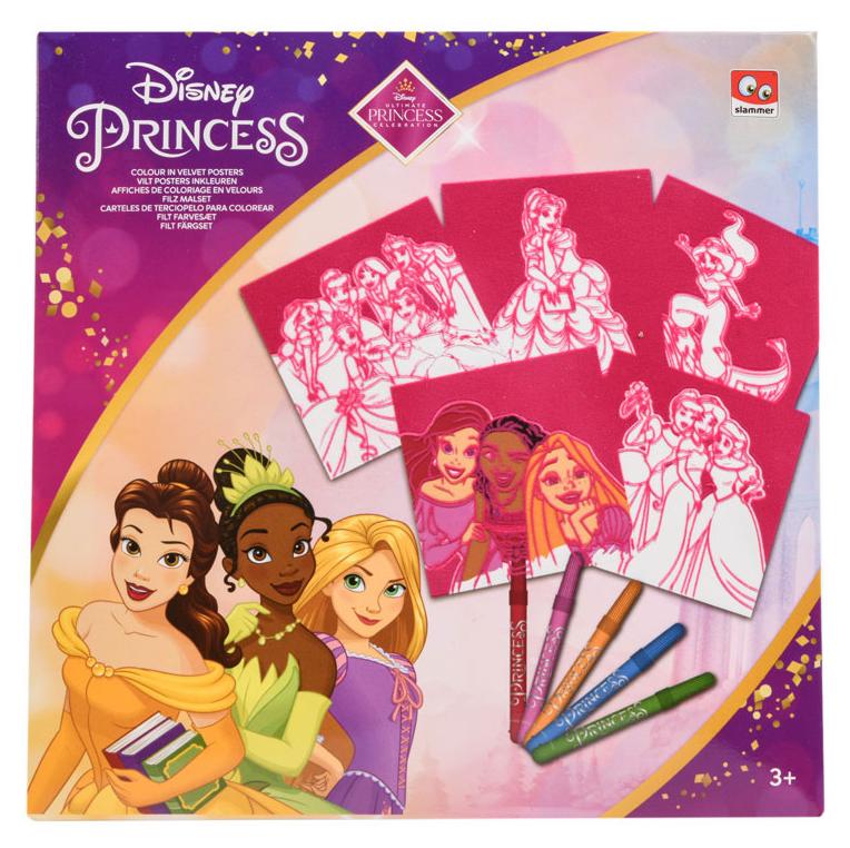 Canenco Disney Princess Vilt Kleuren, 5st. DP22349