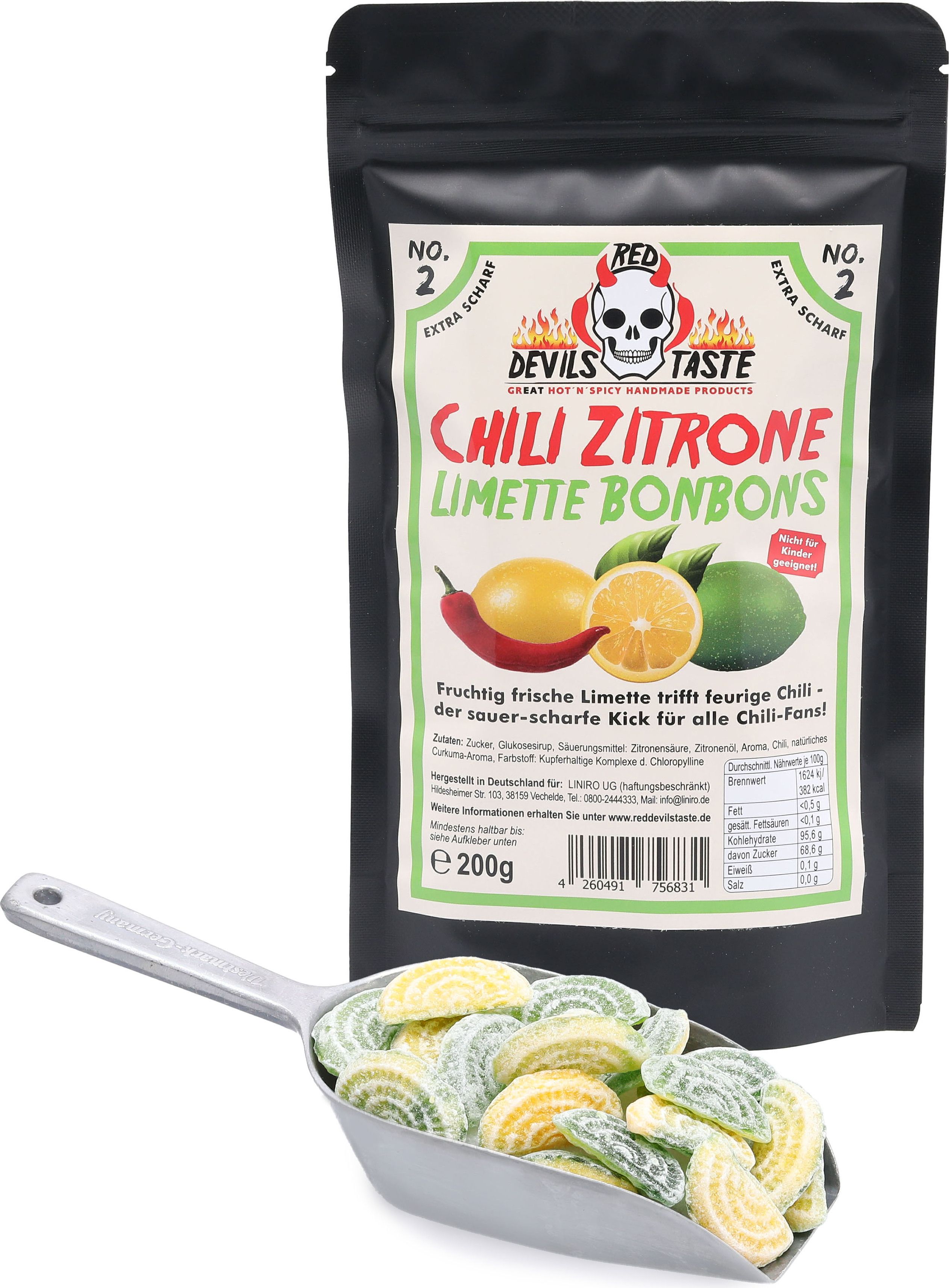Chili Zitrone Limette Bonbon xtra scharf Kaufland.de