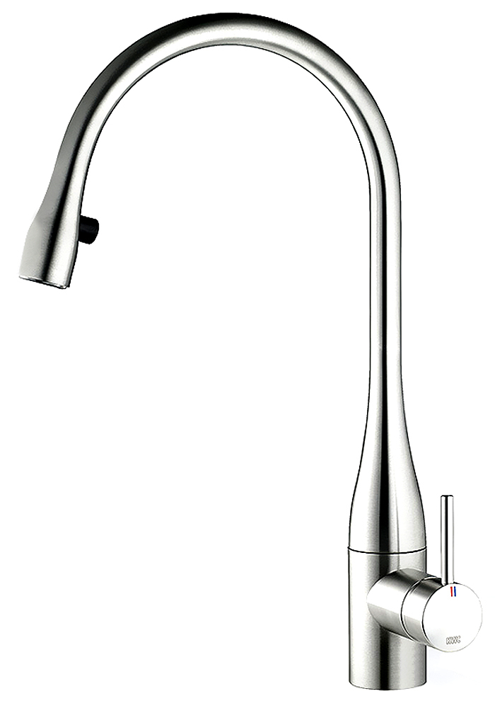 Armatur EVE LED in CHROM mit Licht und herausziehbarem Luftsprudler / KWC / Wasserhahn / Armaturen / Einhebel - Mischer