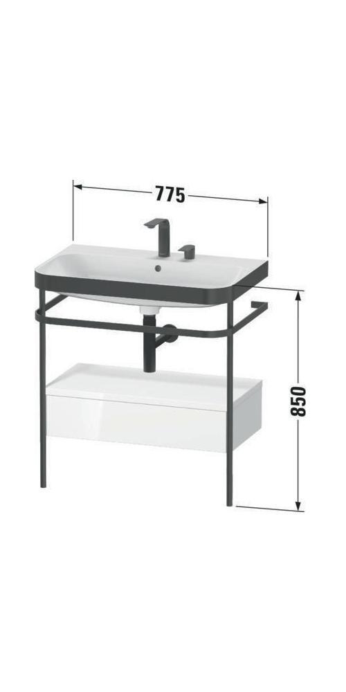 DURAVIT HP4742O8484 HappyD2+ cbonded