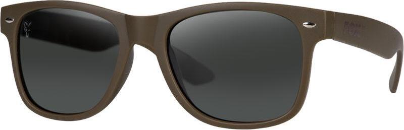 Fox Avius Trans Khaki Brille - Grüne Linse