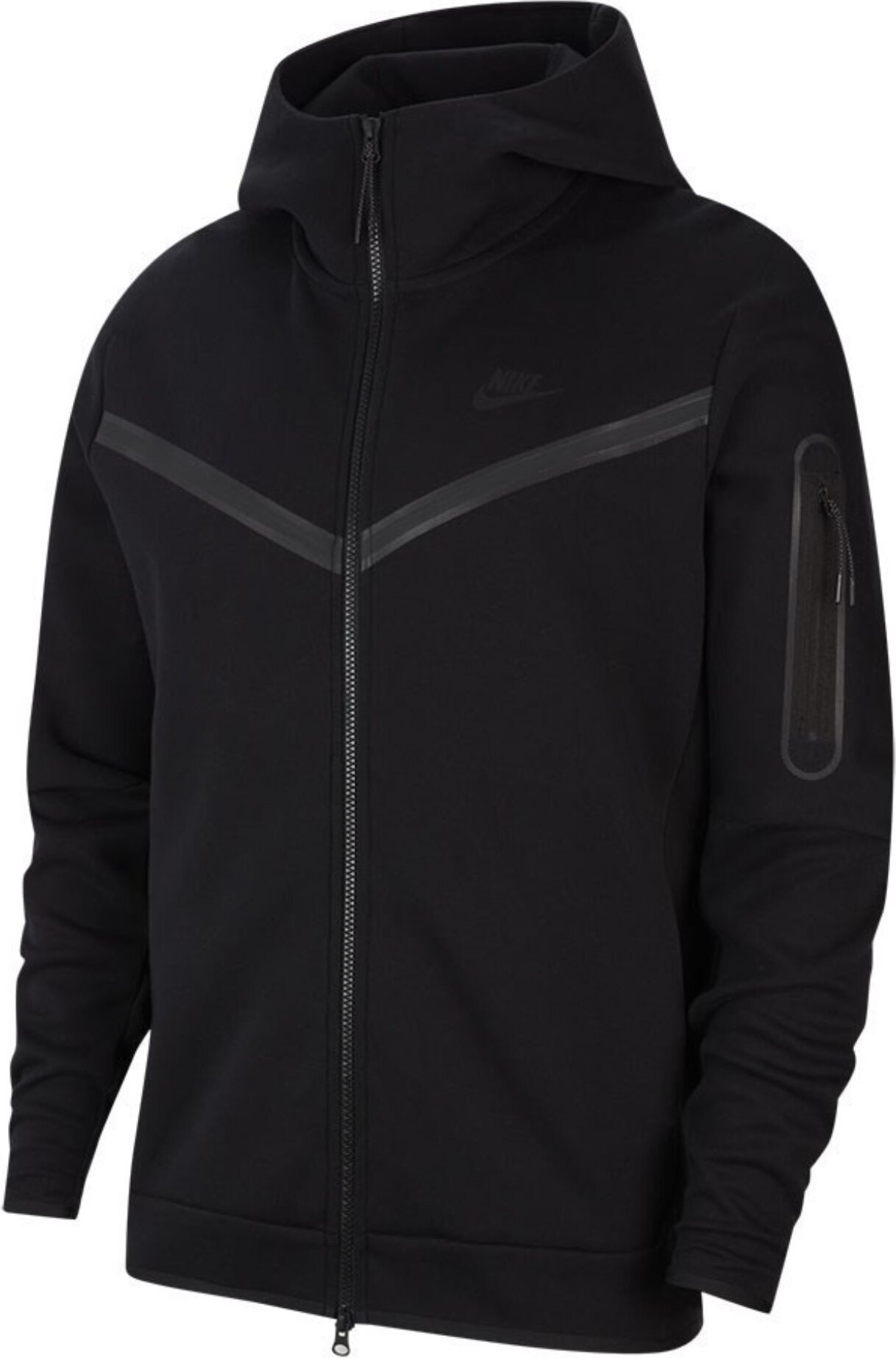 Nike tech fleece sale hoodie - black