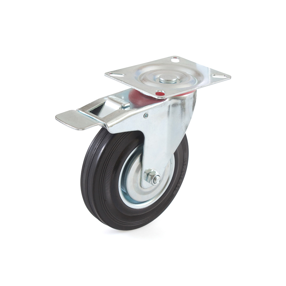 Original Rational Lenkrolle Mit Bremse Ø125 Mm – Für Großküchen, OEM-Ersatzteil Ab 04/2004