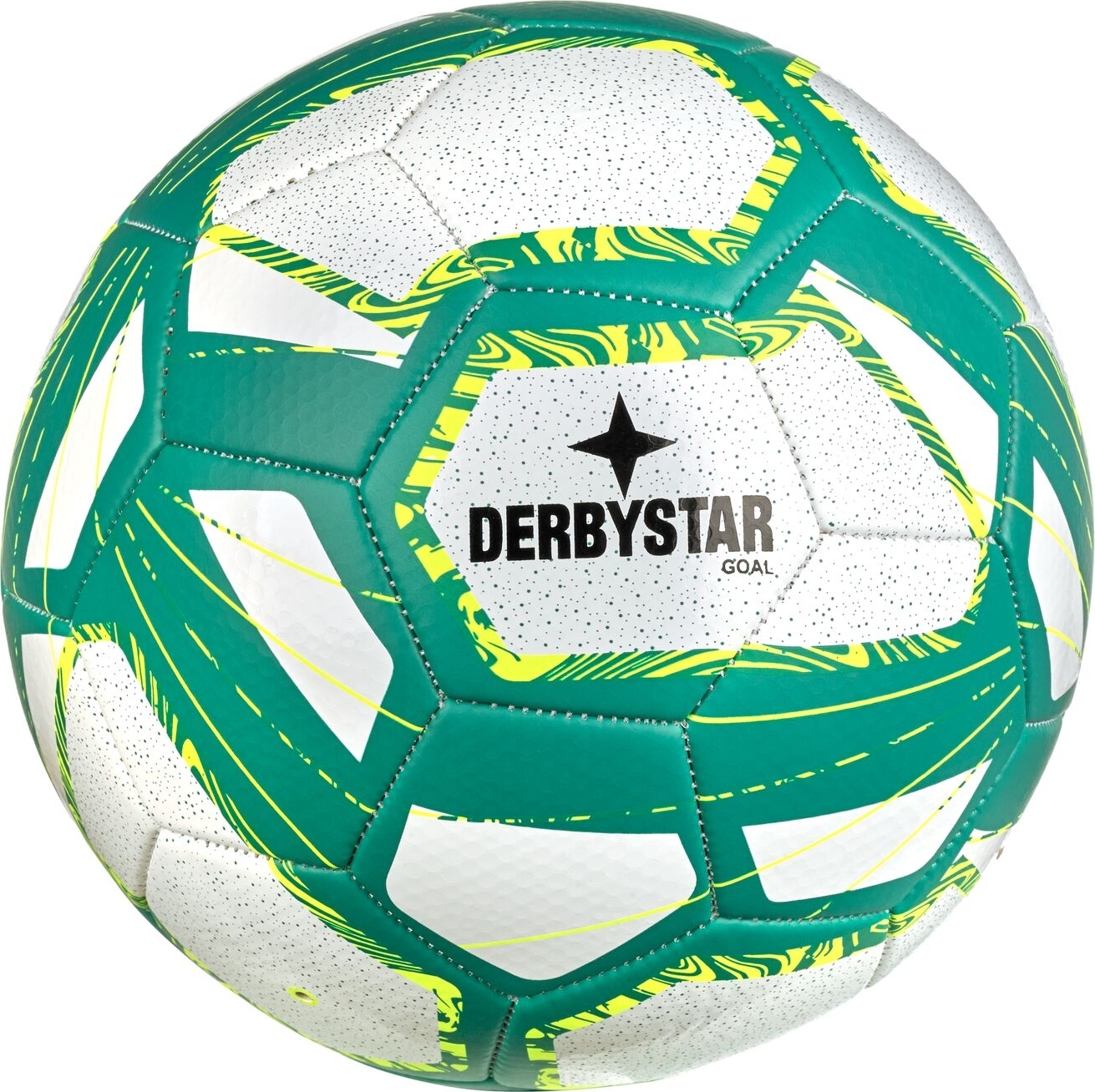 DERBYSTAR Goal v25 WEISS GRÜN GELB WEISS GRÜN GELB 5 1464