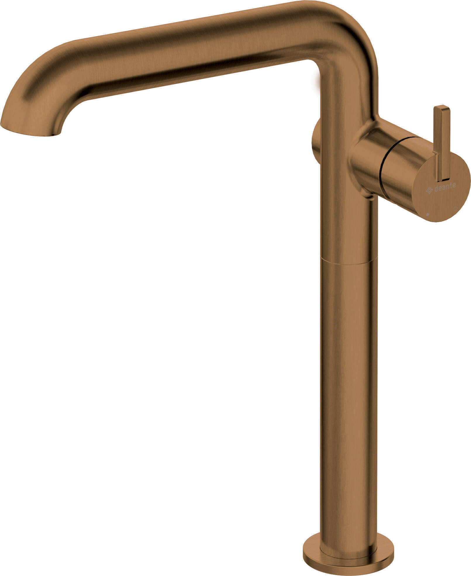 DEANTE Tall basin tap with rectangular spout BQS_C24K